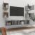 Set dulapuri TV, 6 piese, gri sonoma, lemn prelucrat GartenMobel Dekor