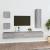 Set dulapuri TV, 5 piese, gri sonoma, lemn prelucrat GartenMobel Dekor