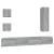 Set dulapuri TV, 5 piese, gri sonoma, lemn prelucrat GartenMobel Dekor