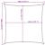 Pânză parasolar, albastru, 4x4 m, HDPE, 160 g/m², pătrat GartenMobel Dekor