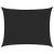 Pânză parasolar, dreptunghiular, negru, 6x8 m, HDPE, 160 g/m² GartenMobel Dekor