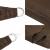 Pânză parasolar, maro, 2x3,5m , HDPE, 160 g/m² GartenMobel Dekor