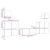 Set comode TV, 7 piese, gri sonoma, lemn compozit GartenMobel Dekor