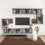 Set dulapuri TV, 10 piese, gri sonoma, lemn compozit GartenMobel Dekor