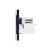 Priza Ingusta + Dubla USB + TV + Internet cu Rama Din Sticla LUXION, Standard Italian, 4M SmartElectro IntelligentHouse