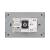 Priza Ingusta + TV + Internet cu Rama din Sticla LUXION, Standard Italian, 3M SmartElectro IntelligentHouse