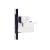 Priza Ingusta + TV + Internet cu Rama din Sticla LUXION, Standard Italian, 3M SmartElectro IntelligentHouse