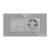 Intrerupator Dublu + Priza cu Rama din Sticla LUXION, Standard Italian, 4M SmartElectro IntelligentHouse