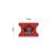Racleta colant PPF auto duritate medie rosie Cod: CH-005-2 Automotive TrustedCars