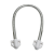 Set legatura flexibila din inox, capete din plastic vopsit alb,  400 x 6 mm, CSL-400-2 SafetyGuard Surveillance