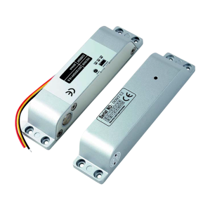 Bolt electric Fail Safe (NC), montaj aparent, 12 Vcc, delay 0-3-6 secunde, monitorizare, 200 x 28 x 39 mm CSL-150NC SafetyGuard Surveillance