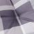 Pernă bancă de grădină, gri carouri, 150x50x4 cm, textil Oxford GartenMobel Dekor