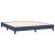 Pat box spring cu saltea, albastru, 180x200 cm, material textil GartenMobel Dekor