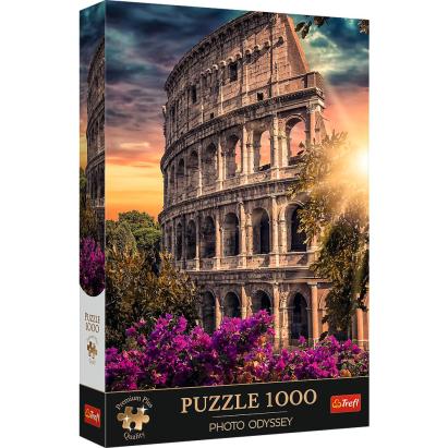 PUZZLE TREFL 1000 PREMIUM PLUS COLOSSEUM AMFITEATRUL DIN ROMA SuperHeroes ToysZone