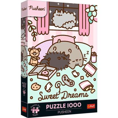 PUZZLE TREFL 1000 PREMIUM PLUS PUSHEEN VISE PLACUTE SuperHeroes ToysZone
