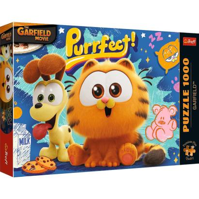 PUZZLE TREFL 1000 PREMIUM PLUS GARFIELD SuperHeroes ToysZone
