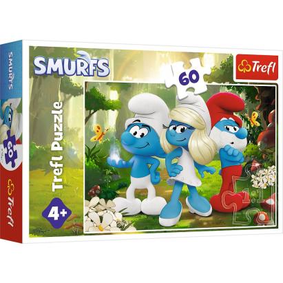 PUZZLE TREFL 60 PADUREA FERMECATA DE STRUMFI SuperHeroes ToysZone