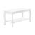 Masuta de Cafea Shabby Chic, Stil Vintage Baroc, Material MDF/Lemn de Brad Lacuit, Culoare Alb, Dimensiuni  87x40x42 cm