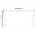 Oglindă de baie cu LED, 80x40 cm GartenMobel Dekor