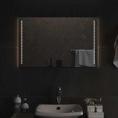 Oglindă de baie cu LED, 80x50 cm GartenMobel Dekor