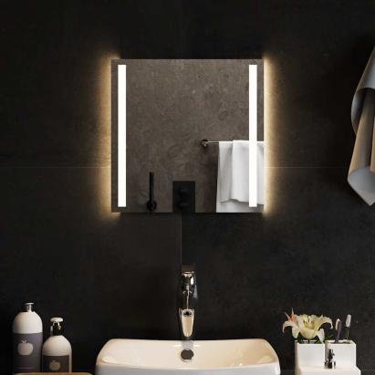 Oglindă de baie cu LED, 40x40 cm GartenMobel Dekor