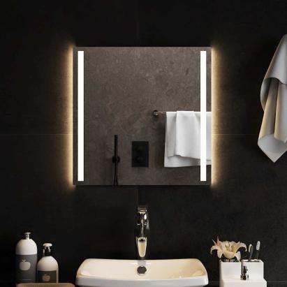 Oglindă de baie cu LED, 50x50 cm GartenMobel Dekor