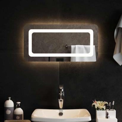 Oglindă cu LED de baie, 60x30 cm GartenMobel Dekor