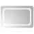 Oglinda de baie cu LED, 60x40 cm GartenMobel Dekor