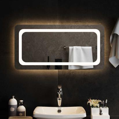 Oglindă de baie cu LED, 80x40 cm GartenMobel Dekor