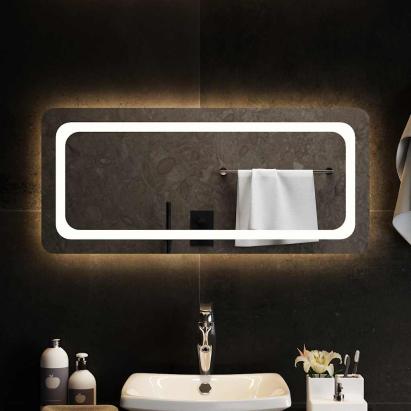 Oglindă de baie cu LED, 90x40 cm GartenMobel Dekor