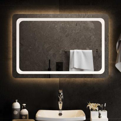 Oglindă de baie cu LED, 90x60 cm GartenMobel Dekor