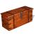 Set cufere de depozitare, 2 buc., lemn masiv GartenMobel Dekor