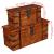 Set cufere de depozitare, 2 buc., lemn masiv GartenMobel Dekor