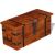 Set cufere de depozitare, 2 buc., lemn masiv GartenMobel Dekor