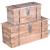 Set cufere de depozitare, 2 buc., lemn de acacia GartenMobel Dekor