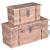 Set cufere de depozitare, 2 buc., lemn de acacia GartenMobel Dekor