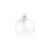Set globuri de Crăciun 100 de piese, 3/4/6 cm, argintiu GartenMobel Dekor