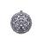 Set globuri de Crăciun 100 de piese, 3/4/6 cm, alb/gri GartenMobel Dekor