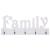 Cuier de perete FAMILY, 74 x 29,5 cm GartenMobel Dekor