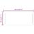 Oglindă de baie cu LED, 40x90 cm GartenMobel Dekor