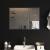 Oglinda de baie cu LED, 50x70 cm GartenMobel Dekor
