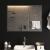 Oglindă de baie cu LED, 60x80 cm GartenMobel Dekor