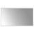 Oglinda de baie cu LED, 50x90 cm GartenMobel Dekor