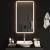 Oglinda de baie cu LED, 50x90 cm GartenMobel Dekor