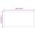 Oglinda de baie cu LED, 50x100 cm GartenMobel Dekor