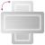 Oglinda de baie cu LED, 30x60 cm GartenMobel Dekor
