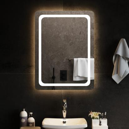 Oglindă de baie cu LED, 60x80 cm GartenMobel Dekor