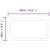 Oglinda de baie cu LED, 50x90 cm GartenMobel Dekor
