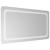Oglinda de baie cu LED, 50x90 cm GartenMobel Dekor