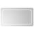 Oglinda de baie cu LED, 50x90 cm GartenMobel Dekor